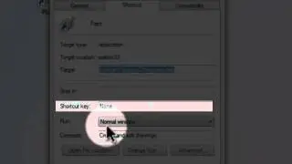 How to Create Keyboard Shortcuts for Programs in Windows 7