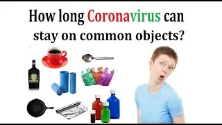 How long coronavirus can stay on common objects?