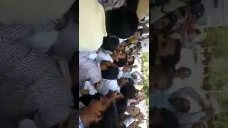 Baba Ramdev ke samne modi haye haye ke nare lagai | protest