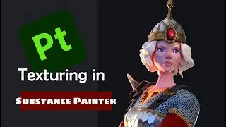How I textured my 3d model in Adobe Substance 3D Painter