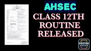 AHSEC CLASS 12 FINAL DATES DECLARED || EXAM FROM ? || TIPS !! 
