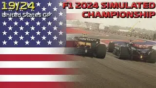 So I Simulated the 2024 F1 United States Grand Prix... (F1 24 Gameplay)