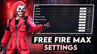 FREE FIRE MAX SETTING EXPLAINED l FREE FIRE MAX CONTROLS l GARENA FREE FIRE
