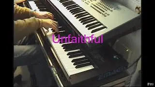 Unfaithful - Piano Cover - Sheet music