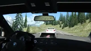 Assetto Corsa - 1 lap race around Lake Louise
