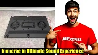 GHXAMP Passive Ultra-thin TV Speaker Review: Powerful Bass, Stunning Design!