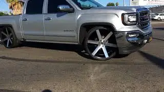 2018 GMC SIERRA GETTING SOME NEW 26 INCH STRADA RIMS INSTALLED! WHEEL DEALS!