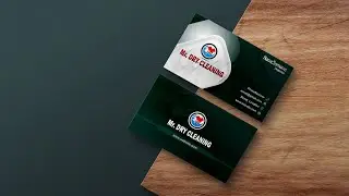How to create a professional visiting card design in photoshop || visiting card design in photoshop