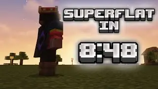 Minecraft Superflat Challenge: Can I Beat It In 8 Minutes?