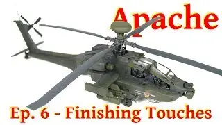 Model Apache Longbow AH-64D - 1/48 Italeri - Finishing Touches