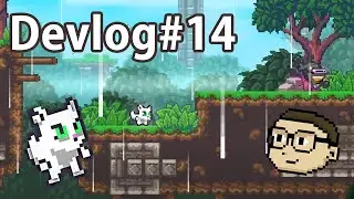 Neat Games Devlog #14 - Rain! + How I use multiple Unity tilemaps in one level!