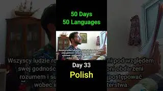 Polish - Day 33 (50 Days 50 Languages) #language #languages #history  #polyglot #linguistics