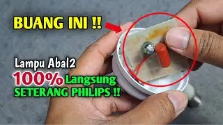 BURUAN SEBELUM TETANGGA MU TAU TRIK INI !! Selamanya Gak Perlu Beli Lampu Baru