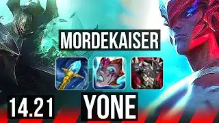 MORDEKAISER vs YONE (TOP) | KR Diamond | 14.21