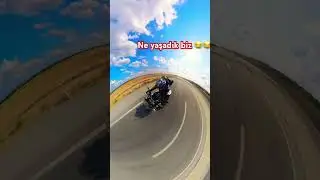 Kırklareli yolu Cf Moto Mt 800 touring ile 25 bin km deyiz İLK DEFA böyle bir şey ile karşılaştık