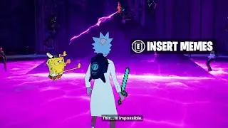 Fortnite SKYFIRE EVENT except it's with MEMES