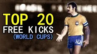 TOP 20 FREE KICKS ● WORLD CUPS