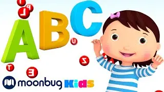 🗣 ABC Phonics Song KARAOKE! 🗣 | Little Baby Bum Karaoke | Sing Along With Me! | Moonbug Kids Songs