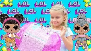 ОТКРЫВАЕМ БОЛЬШОЙ ЛОЛ СЮРПРИЗ! 🌈60 ПОДАРКОВ! BIGGER LOL SURPRISE! 1 ЧАСТЬ