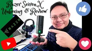 Razer Seiren X Unboxing and Review