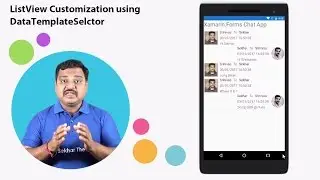 Xamarin Forms ListView Customization using DataTemplateSelector