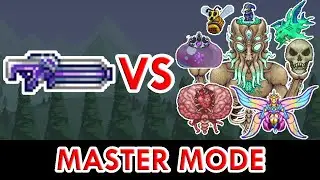 Terraria 1.4 - Celebration Mk2 vs ALL Bosses (Master Mode)