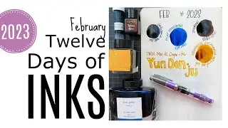 12 Days of Inks: February 2023 * Yun Don-ju, Kon Peki, Winter Spice