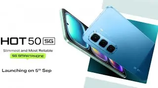 Infinix Hot 50 5G Unboxing & First Look ✔ Dimensity 6300, 128GB, 7.8mm Slim @ 9000