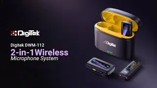 Digitek  | DWM-112 | Ultimate Wireless Mic for Creators