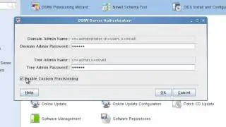 Install OES11 DSfW  - Custom Provisioning
