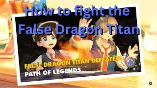 How to start False Dragon Titan Fight | Pokemon Scarlet and Violet