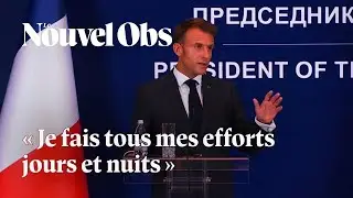 Nomination du Premier ministre : Macron assure faire "ses meilleurs efforts" pour former un gouverne