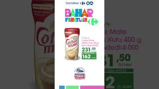 Seçili Nescafe ve Coffee Mate ürünlerinde fırsatlar CarrefourSA'da!
