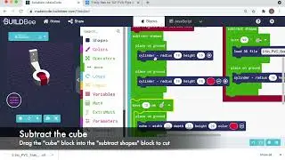 How to edit a 3D model from Thingiverse with code in BuildBee MakeCode