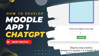 Creating Intelligent Moodle Apps with Chat GPT: A Step-by-Step Guide |ELearningPortal