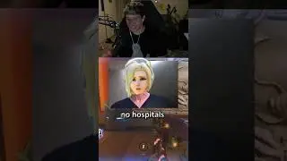 Mercy cosplays as a Mcdonalds worker