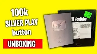 YouTube SILVER PLAY BUTTON (UNBOXING) | 100K Special | THANKS @IntellectualIndies @YouTube