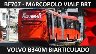 BE707 - Marcopolo Viale BRT - Volvo B340M Biarticulado
