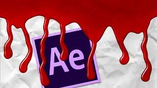 💉Заливаем экран кровью в After Effects. Капли крови. Урок Trapcode Particular - AEplug 196
