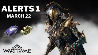 warframe alert weekend March 22 |Forma Blueprint & Veiled Riven Cipher