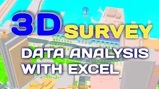 AutoCAD 3D - Covadis - Data analysis of 3D Project Survey - How to type Cadastral data in excel