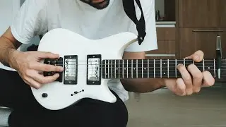 making a chill beat with a midi guitar on an overcast day in los angeles (jamstik + ableton live)