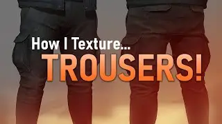 How I Texture... Trousers | Substance Painter