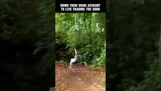 Going from a demo to live account #trading #short #meme