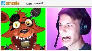 ASUSTANDO GENTE EN OMEGLE #3 (trolleando con screamers de FNAF)