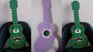 IDEAS/COMO HACER UNA GUITARRA DE CARTÓN