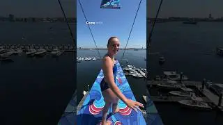 High Diving into the Boston Harbour 😳 