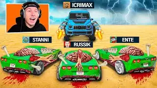 24 Stunden ZOMBIE AUTOS überleben in GTA 5!