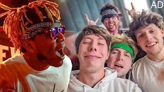 Flying to Surprise KSI with my Friends