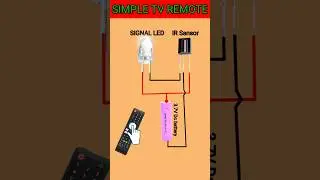 How to Make Remote control tester using Ir Receiver | #ireceiver #simple #shorts